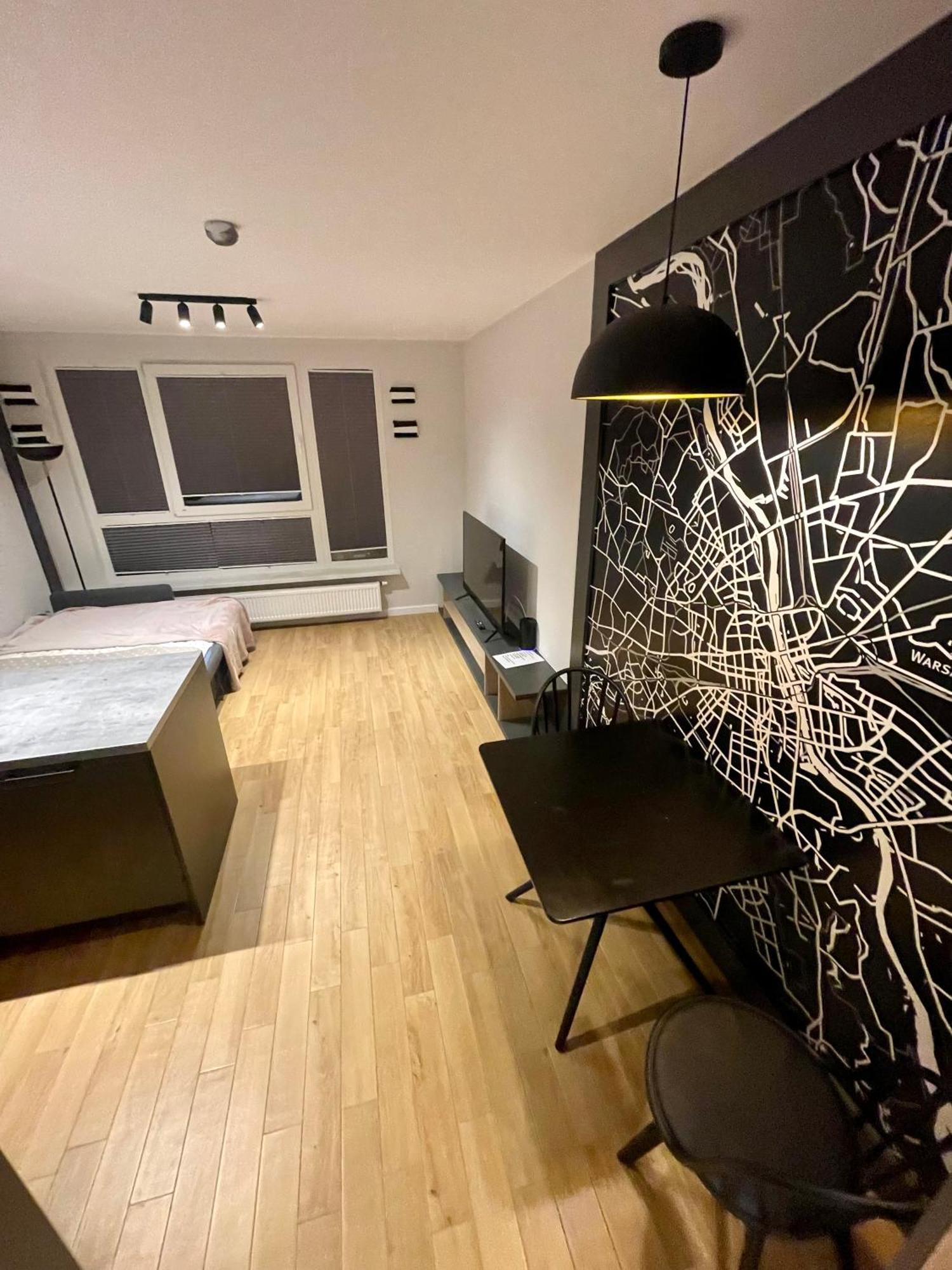Time&House Pileckiego Przy Centrum Onkologi I Klinice Novum Apartament Na Wylacznosc Pokoj,Sypialnia,Lozko, Lazienka,Kuchnia Apartment Warsawa Ruang foto