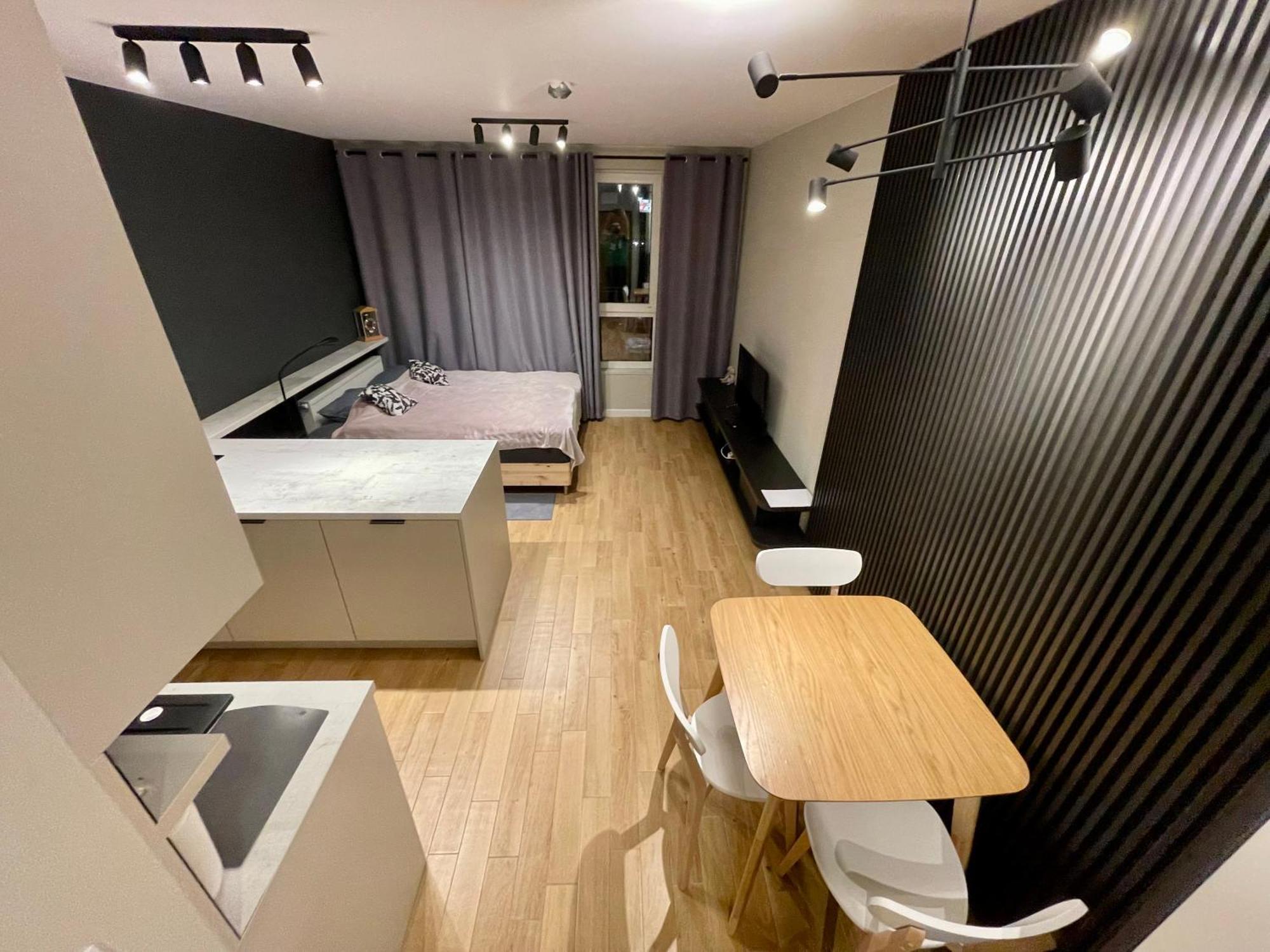 Time&House Pileckiego Przy Centrum Onkologi I Klinice Novum Apartament Na Wylacznosc Pokoj,Sypialnia,Lozko, Lazienka,Kuchnia Apartment Warsawa Bagian luar foto