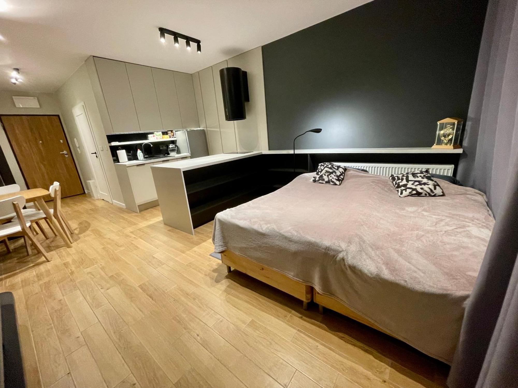 Time&House Pileckiego Przy Centrum Onkologi I Klinice Novum Apartament Na Wylacznosc Pokoj,Sypialnia,Lozko, Lazienka,Kuchnia Apartment Warsawa Bagian luar foto